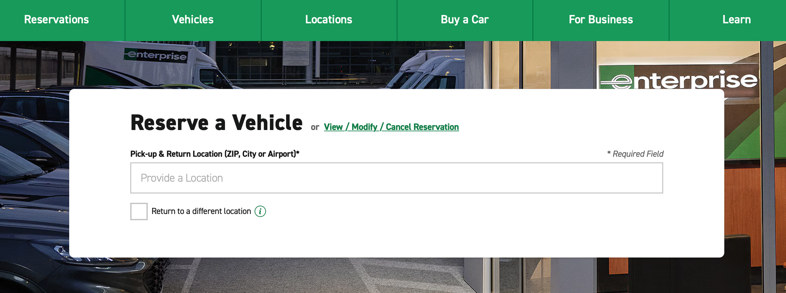 Enterprise Rent-A-Car®