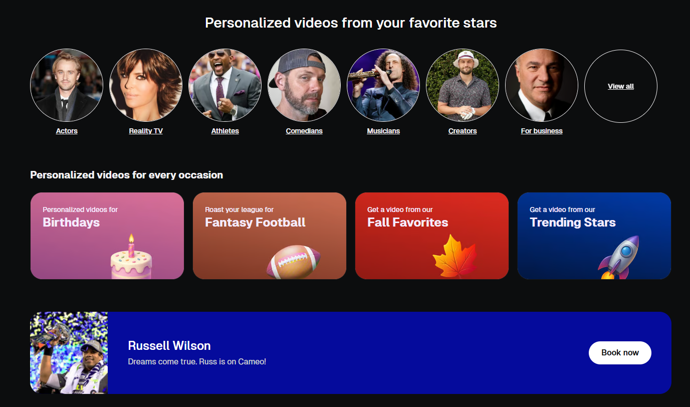 Cameo – Official Website